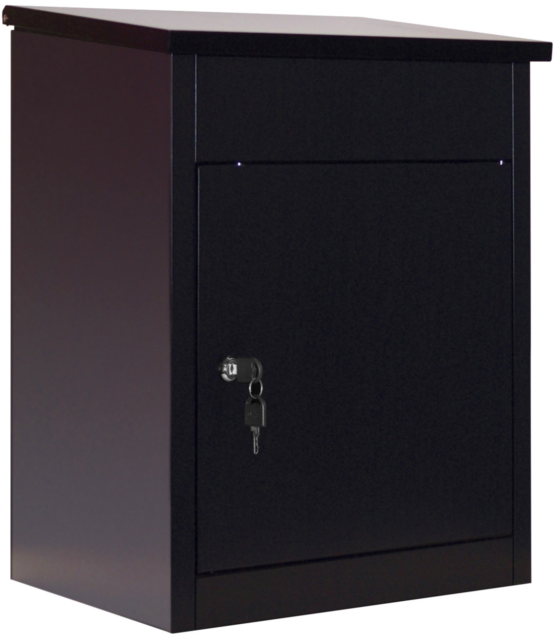 Phoenix Briefkasten Schlüssel Schwarz 440 x 350 x 580 mm