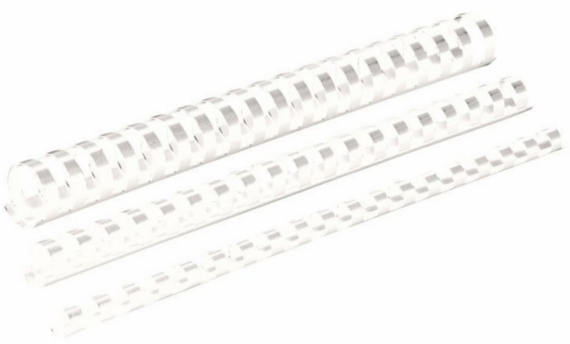 Thumbnail - Fellowes Binderücken 14 mm DIN A4 Weiß 100 Stück