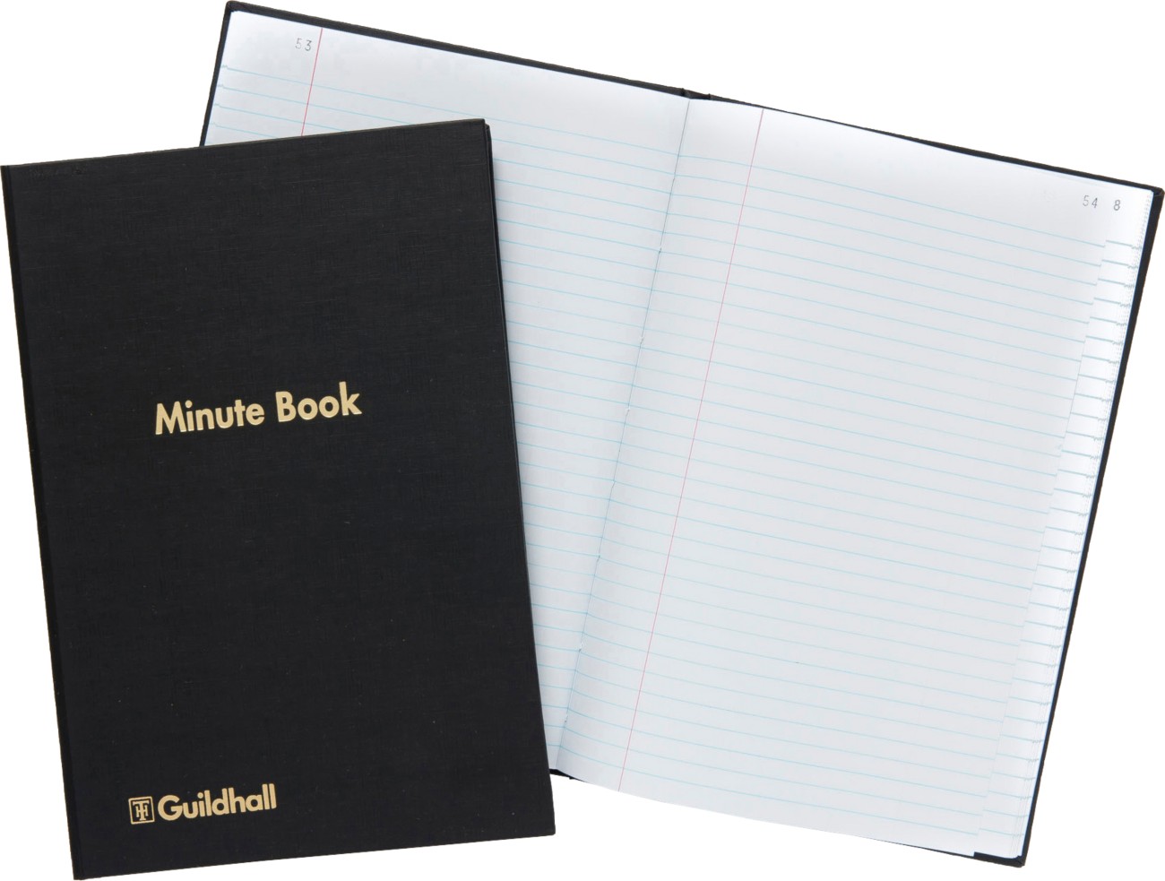 Exacompta Guildhall Minute Book Indexed 160 Pages 1554 GH32M - Image 5