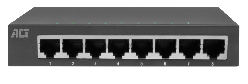 ACT AC4418 Ethernet-Switch ohne Lüfter