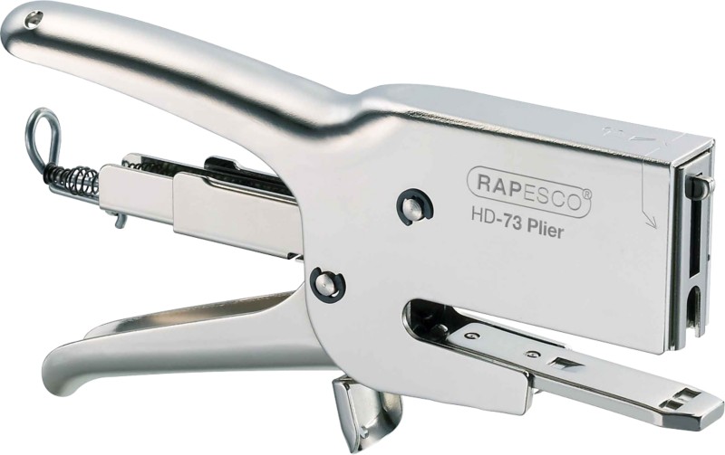 Rapesco Heftzange HD-73 73/6, 73/12 70 Blatt Silber