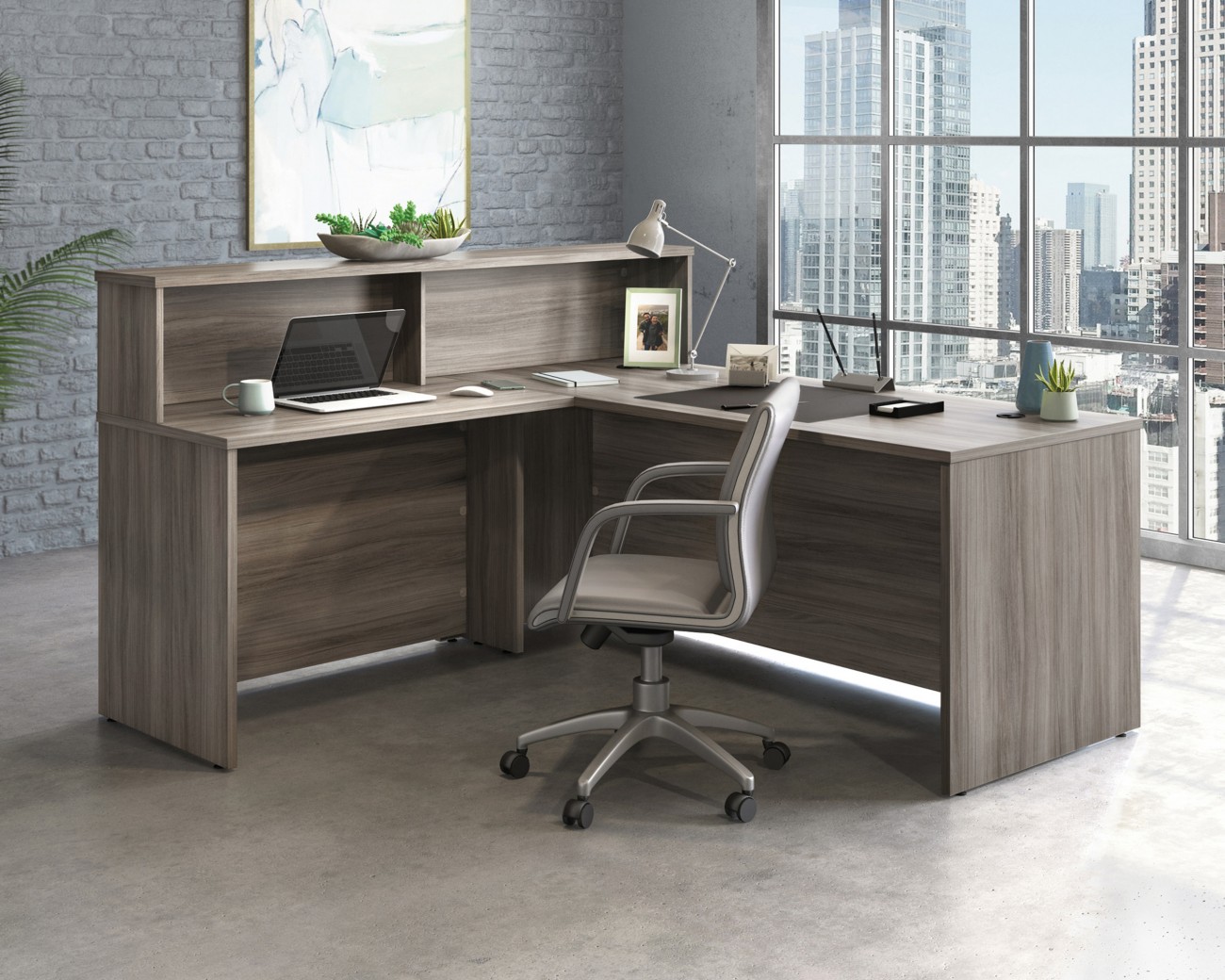 Teknik Affiliate Laminated Particle Board Reception Counter 1,800 X 290 X 345 Mm