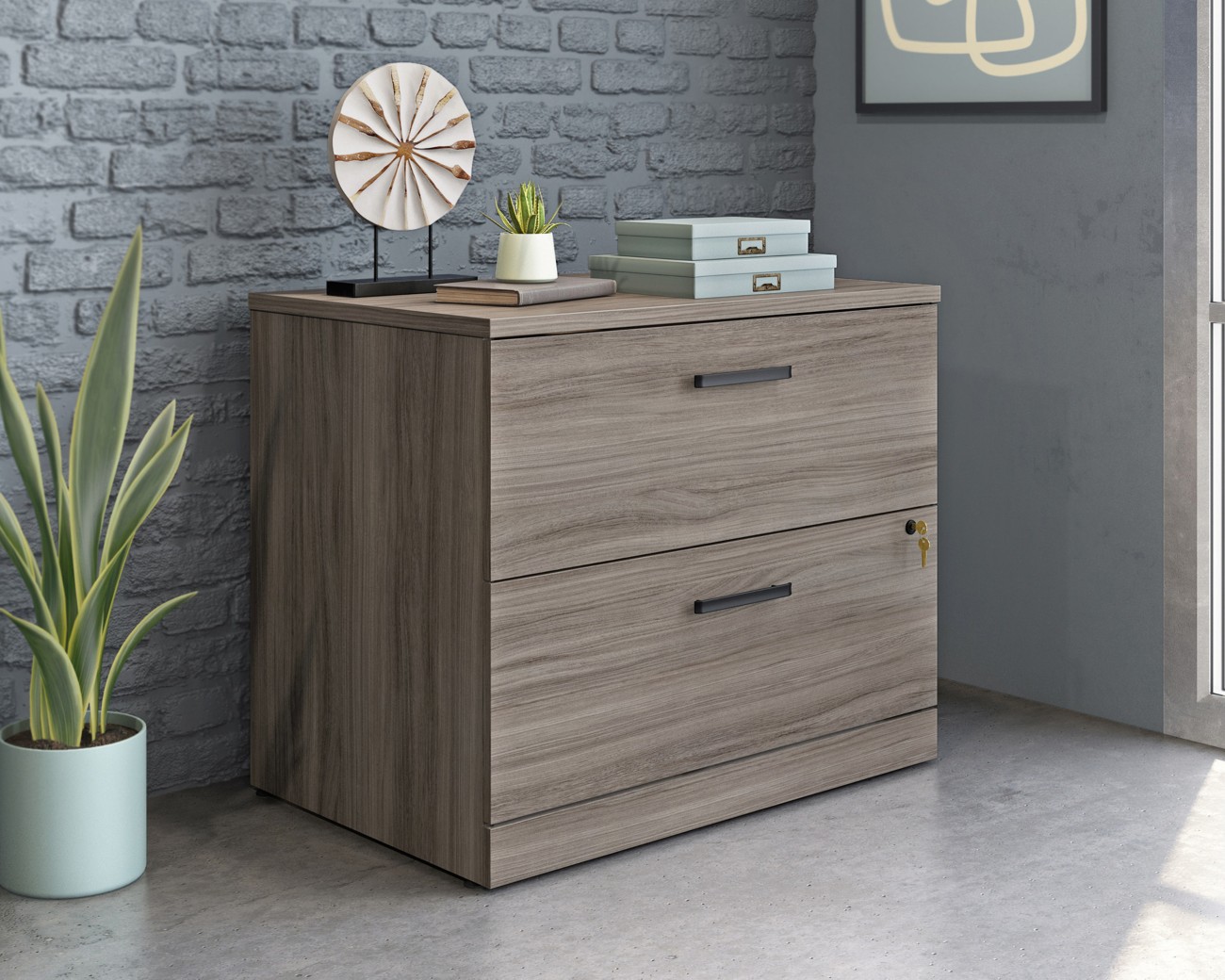 Teknik Affiliate Laminated Particle Board Filing Cabinet Lockable 900 X 596 X 744 Mm