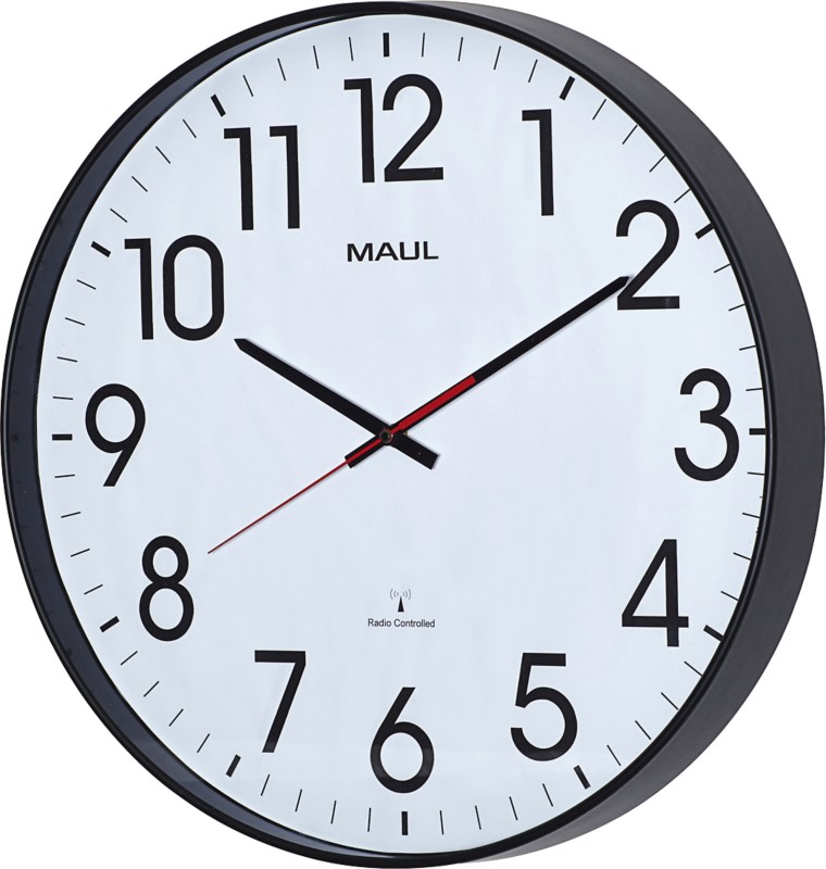 Thumbnail - Maul MAULclimb Wanduhr Schwarz 47 x 47,7 x 47,7 x 5,4 cm