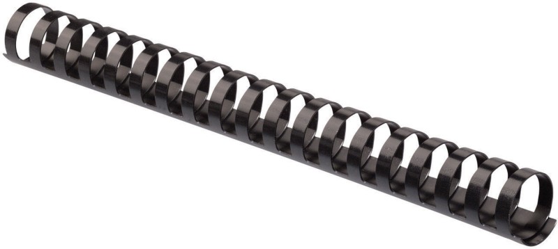 Thumbnail - Fellowes Binderücken 5348504 Schwarz 50 Stück