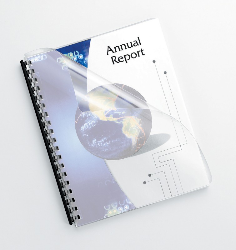 Thumbnail - Fellowes Binderücken 5350102 DIN A4 Schwarz 50 Stück