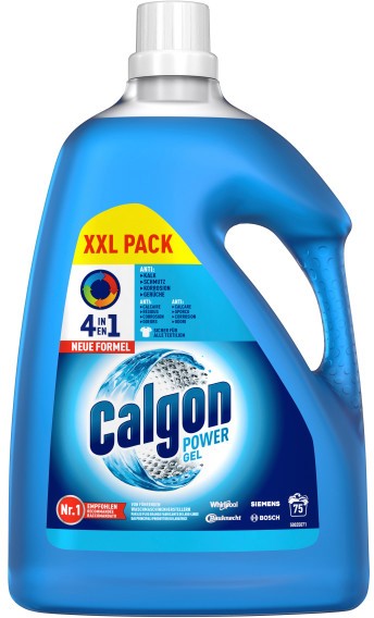 Calgon Gel Waschmaschinentabs 4 in 1 Gel 3750 ml