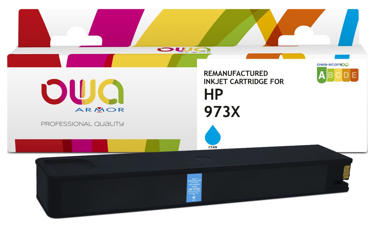 Owa 973X Compatible Hp Ink Cartridge K20710ow Cyan