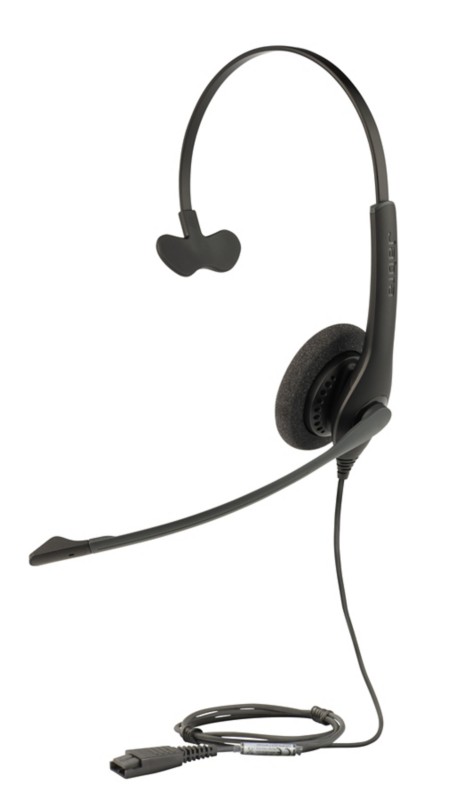 Thumbnail - Jabra BIZ Verkabelt Headset Monaural Noise Cancelling Microphone Mit Mikrofon Mono Schwarz