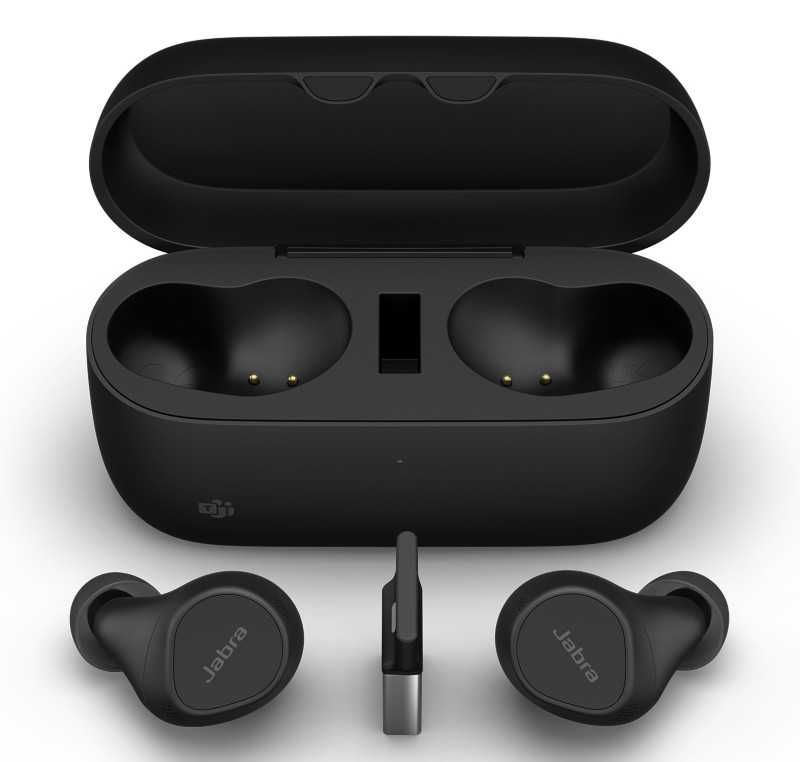Jabra Evolve2 Kabellos Headset Ohrhörer Bluetooth Mit Bluetooth Active Noise Cancelling Mit Mikrofon Stereo Schwarz