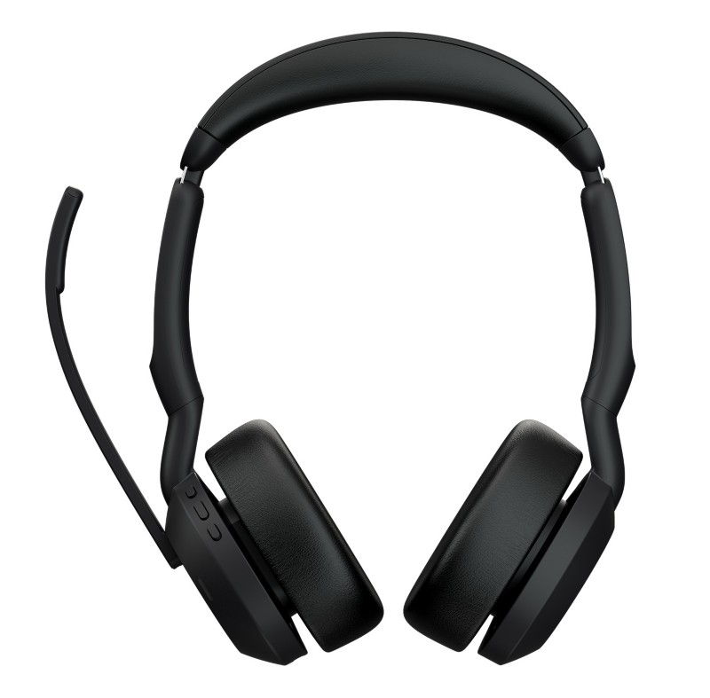 Thumbnail - Jabra Kabelgebundenes & kabelloses Stereo-Headset Evolve2 Over-the-head USB Typ-A Schwarz