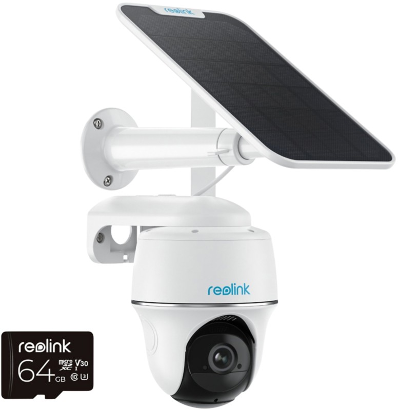 Reolink 2K 4G Pt Ai Battery Cam Kit +64Gb