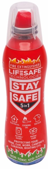 Stay Safe Staysafe 5In1 Fire Extinguisher 200Ml - Image 3