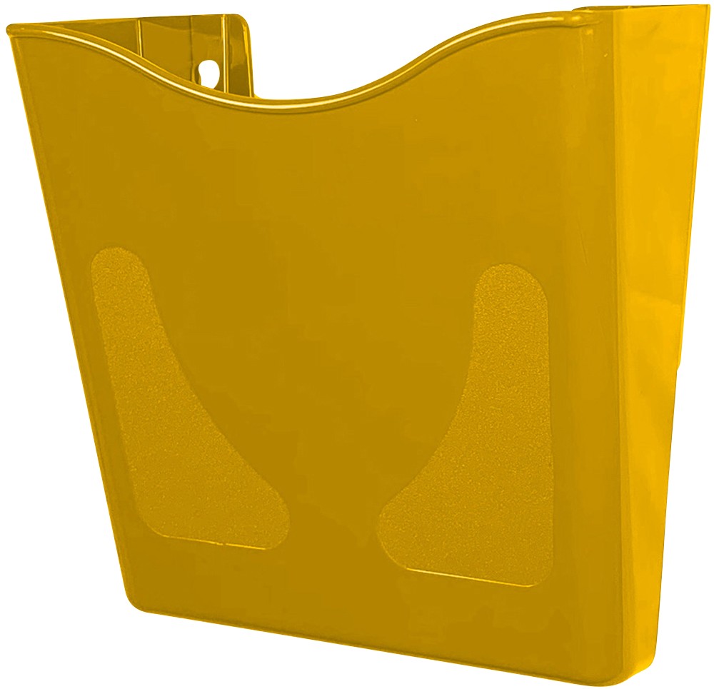Deflecto A4 Literature Display Through Hole Red Cp078ytyel 26.5 X 10 X 26 Cm