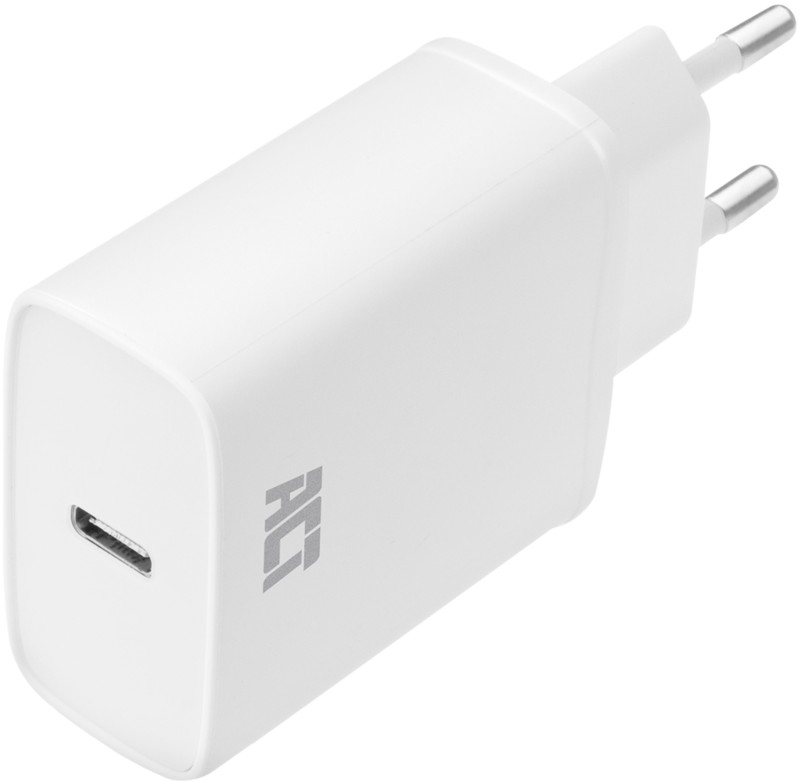 ACT Ladegerät AC2100 1 USB-C Ladegerät Weiß