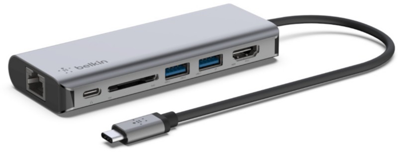 Belkin Multiport-Adapter 6 in 1 USB-C