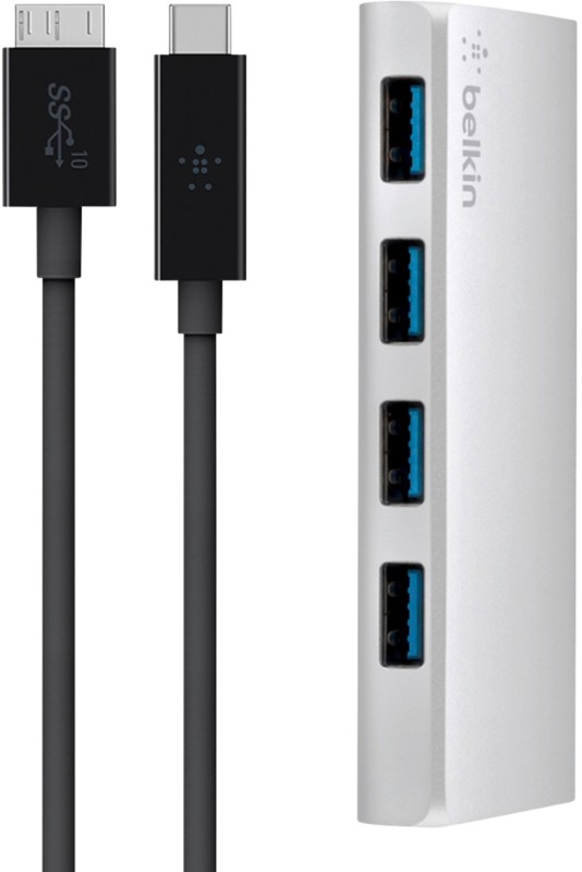 Image of Belkin Multiport-Hub F4U088Vf 4-Poorts