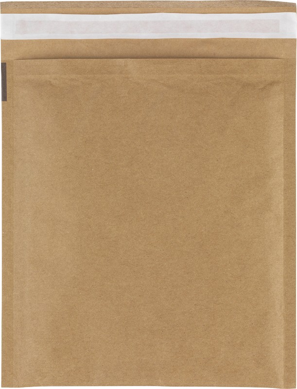 RAJA Luftpolster-Luftpolster-Versandtaschen Kraftpapier Braun Ohne Fenster 205 (B) x 245 (H) mm Verschlusslasche 110 g/m...