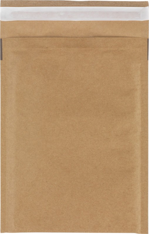 RAJA Luftpolster-Luftpolster-Versandtaschen Kraftpapier Braun Ohne Fenster 180 (B) x 265 (H) mm Verschlusslasche 110 g/m...