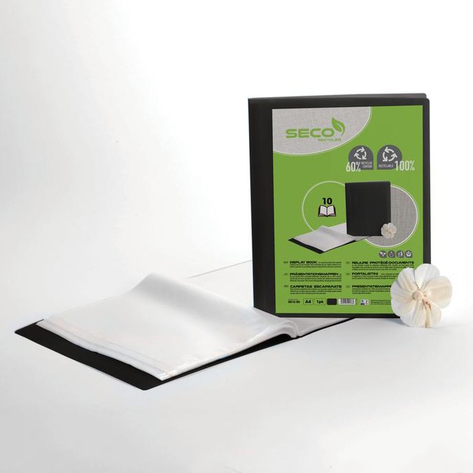 Seco Display Book A4 Portrait Black