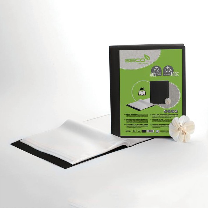 Seco Display Book A4 Black