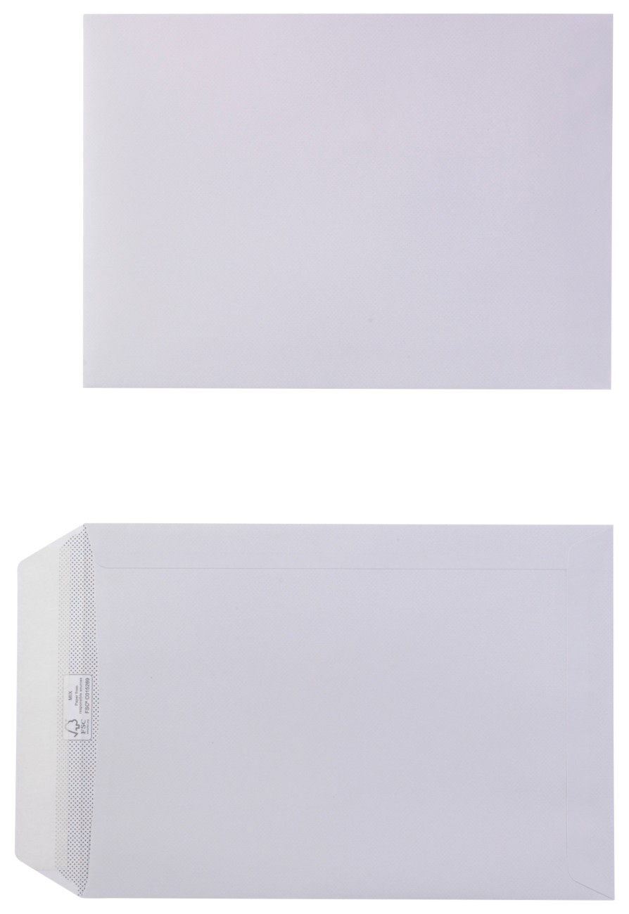 Viking Envelopes Plain C5 229 (W) X 162 (H) Mm Peel And Seal White 90 Gsm Pack Of 500