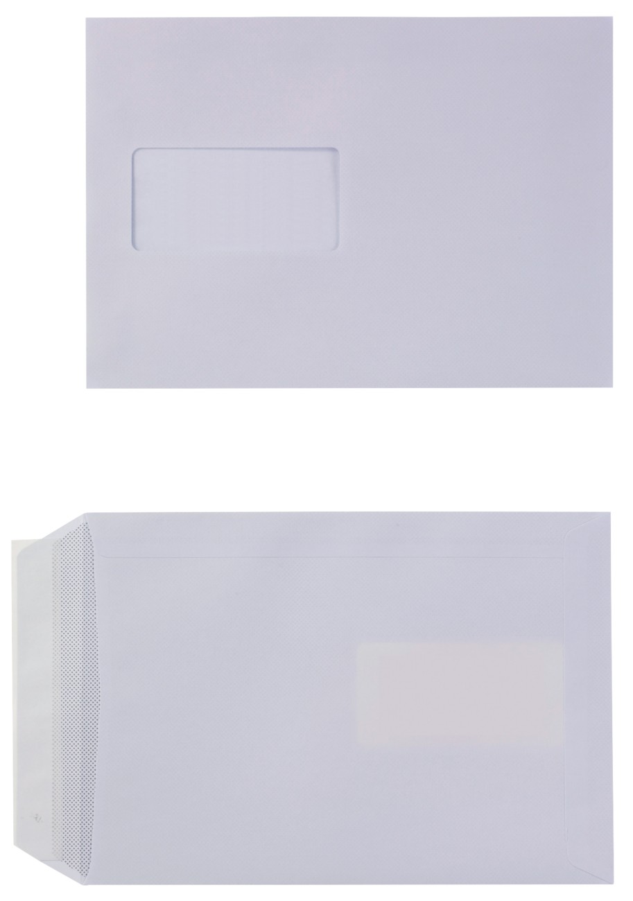 Viking Envelopes Window C5 229 (W) X 162 (H) Mm Peel And Seal White 90 Gsm Pack Of 500