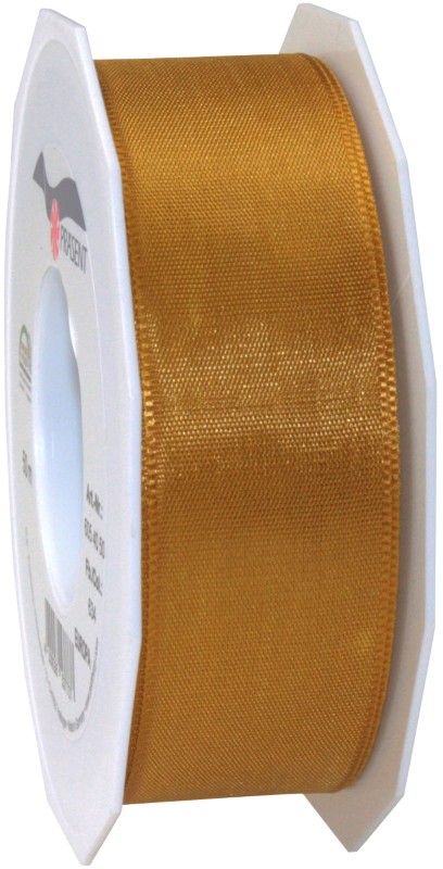 PRAESENT Taftband 6054050-634 Gold 40 mm x 50 m 2 Stück