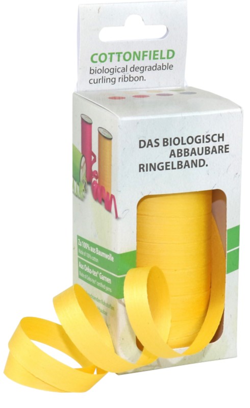 PRAESENT Ringelband 85409-605 Gelb 10 mm x 50 m 2 Stück