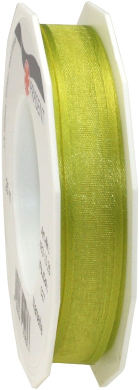 Thumbnail - PRAESENT Organza 4831525-027 Limette 15 mm x 25 m 2 Stück