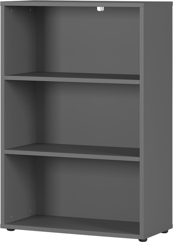 Germania Bücherregal 4231-547 Grau 800 mm (B) x 400 mm (T) x 1200 mm (H)