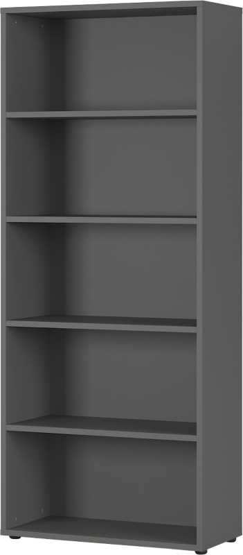 Germania Bücherregal 4235-547 Grau 800 mm (B) x 400 mm (T) x 1970 mm (H)