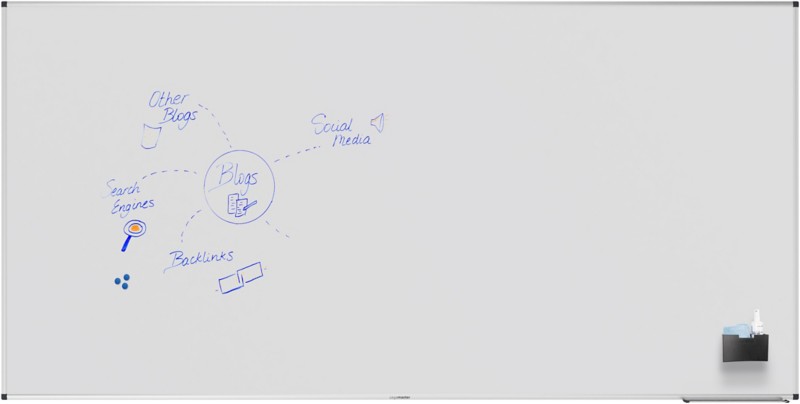 Legamaster UNITE PLUS Whiteboard Magnetisch Emaille Einseitig 240 (B) x 120 (H) cm