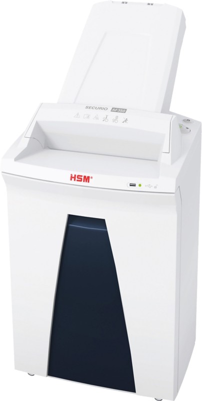 HSM Automatische Zufuhr SECURIO Aktenvernichter mit Autofeed 7 Blatt Mikroschnitt Sicherheitsstufe P-6, F-3 35 L AF350