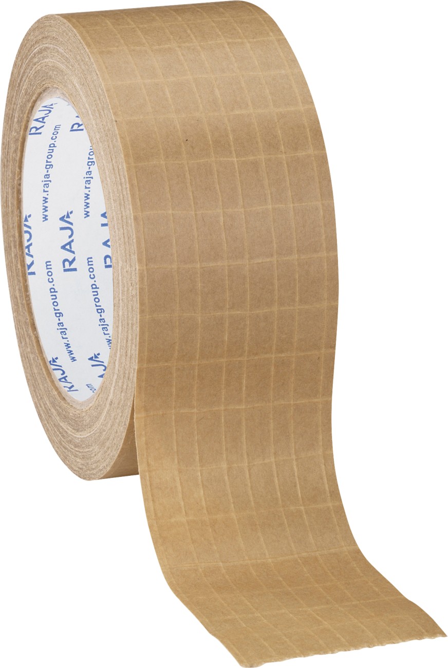 Raja Packaging Tape N/A Brown 50 Mm (W) X 25 M (L) Paper Pack Of 36