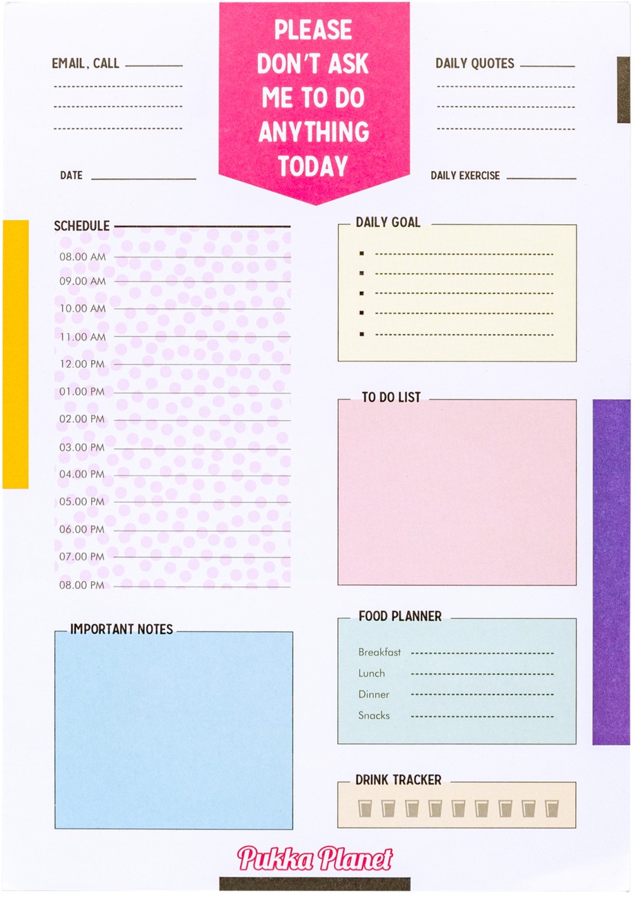 Pukka Planet Planner B5 White 9741-Spp