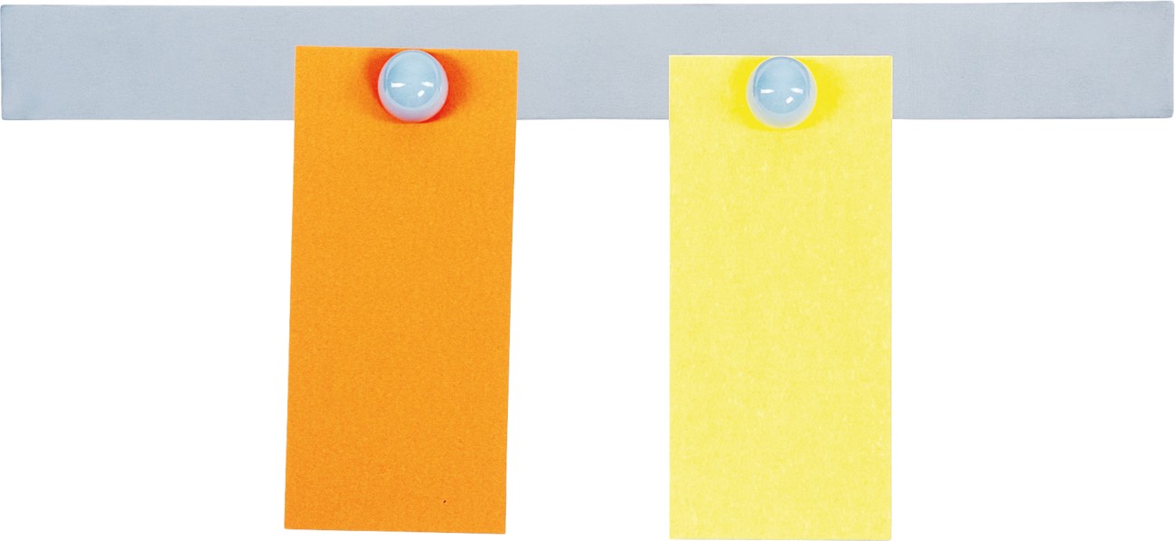 Maul MAULsolid Magnetleiste Selbstklebend Silber 6206695 5 x 50 cm 6206695