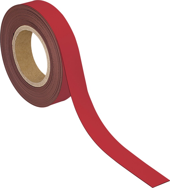 Thumbnail - Maul Magnetband Magnetisch 3 cm Rot 6524525 10 m