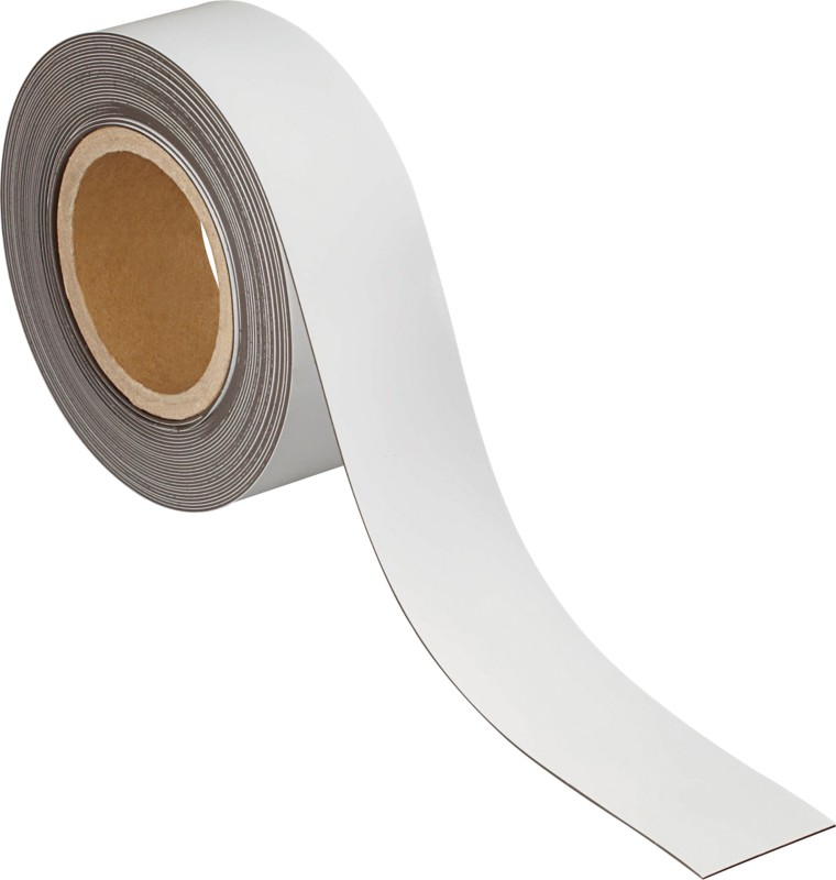 Thumbnail - Maul Magnetband Magnetisch 5 cm Weiß 6524902 10 m