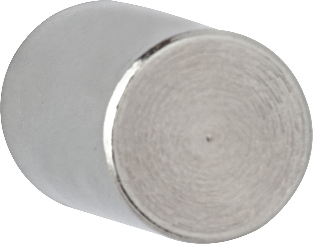 Maul Neodymium Rund Magnete Silber 2.4 kg Tragfähigkeit 10 mm 4 Stück