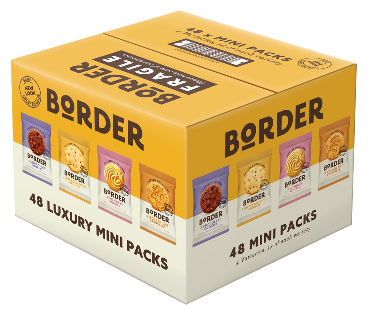 Border Biscuits 48 Luxury Mini Packs 4 Varieties NWT542 - Image 5