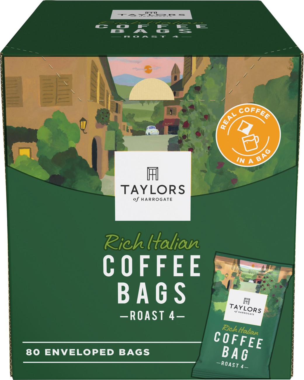 Taylor's  Of Harrogate Rich Italian Coffee Bags (80 Pack)  - Image 6