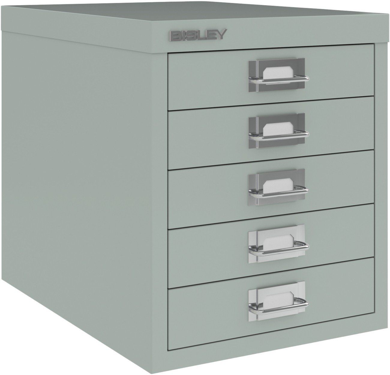 Bisley Multidrawer Steel Desktop Drawers 5 Drawers 279 X 380 X 325 Mm Silver