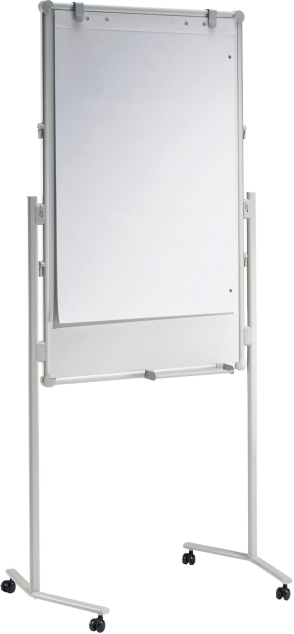 Thumbnail - Maul MAULpro Moderationstafel Magnetisch Freistehend 86,5 (B) x 195 (H) cm Aluminium Grau