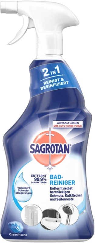 Sagrotan Surface Care (Germ Protection) Badreiniger Flüssig 6 Stück à 750 ml