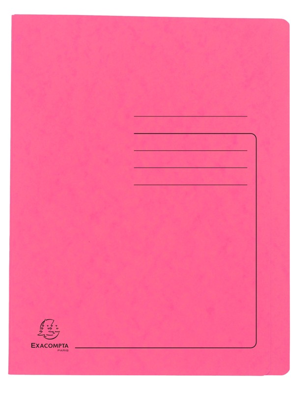 Thumbnail - Exacompta Schnellhefter 39987E DIN A4 Pressspankarton meliert 27,2 (B) x 0,2 (T) x 31,8 (H) cm Rosa 25 Stück