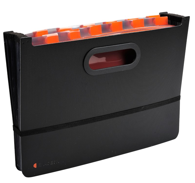 Thumbnail - Exacompta Exactive Fächermappe PP (Polypropylen) Schwarz 58934E 4 Stück