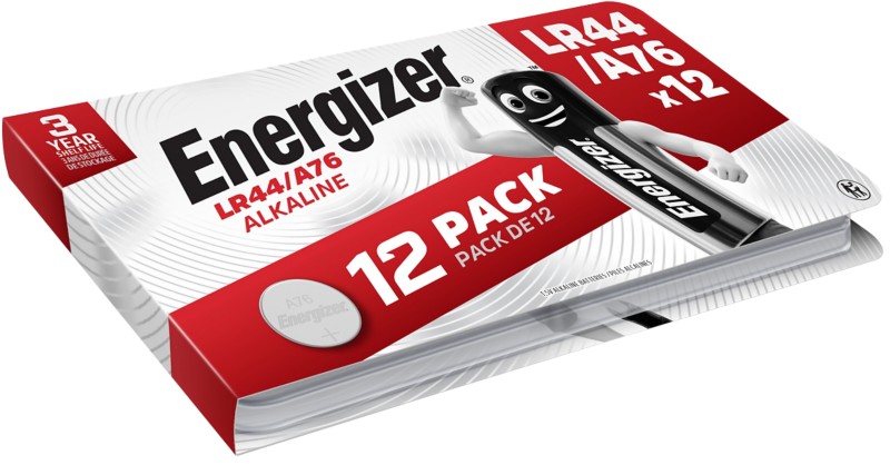 Energizer Knopfzelle Alkaline LR44 Alkaline 1.5 V 12 Stück