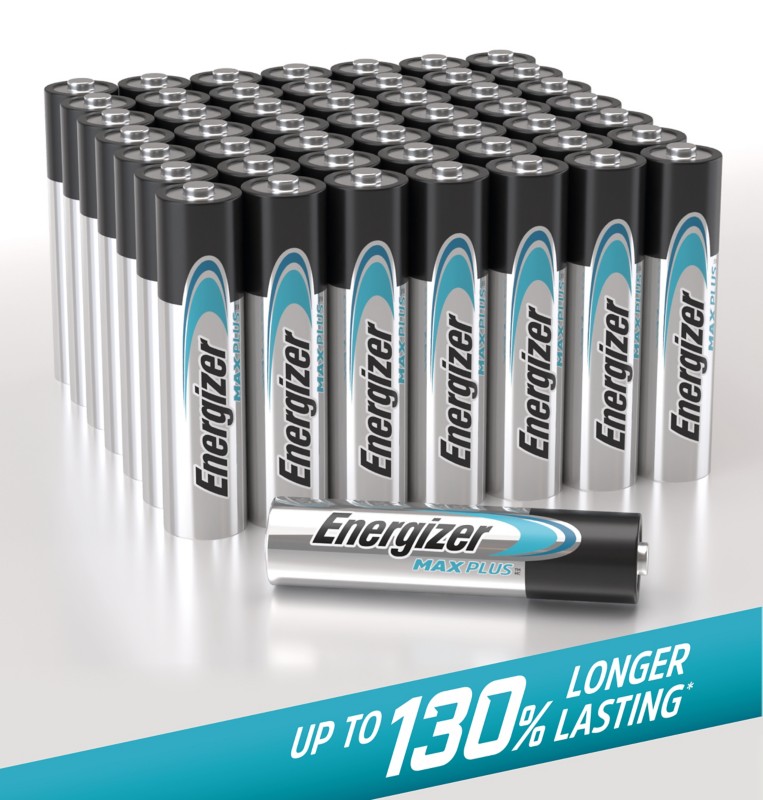 Energizer Batterien Max Plus AAA LR03 Alkaline 1.5 V 50 Stück