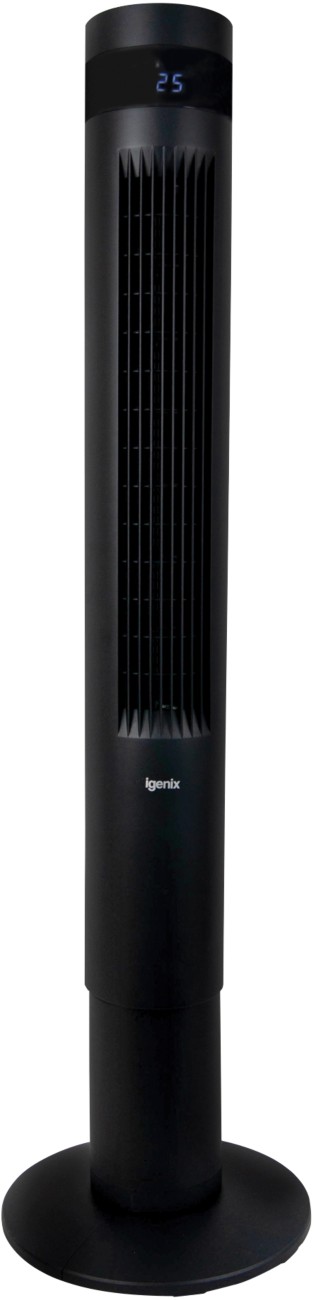 Igenix Digital Tower Fan Main 3 Speeds 110 Cm Black Igfd6043b